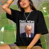 Donald Trump Mugshot Trump Mug Shot Fake News Unisex Trending Shirt