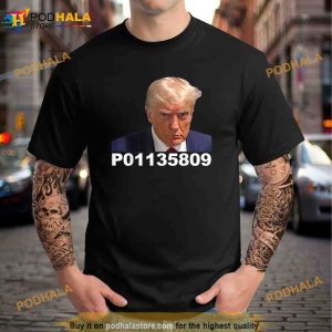 Donald Trump Prison Mugshot Funny Fulton County GA Unisex Trending Shirt