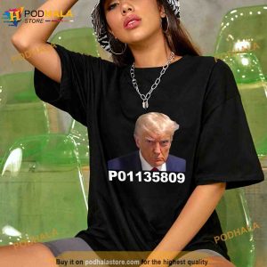 Donald Trump Prison Mugshot Funny Fulton County GA Unisex Trending Shirt 2
