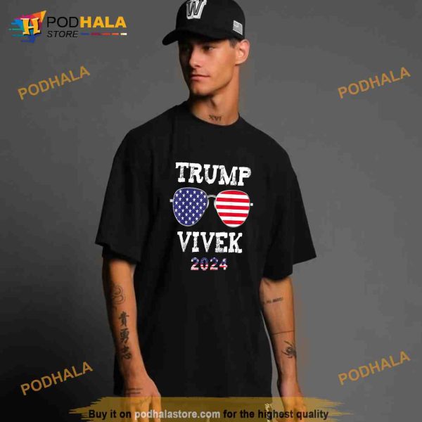 Donald Trump Vivek Ramaswamy 2024 President 2024 Tee Political Shirt