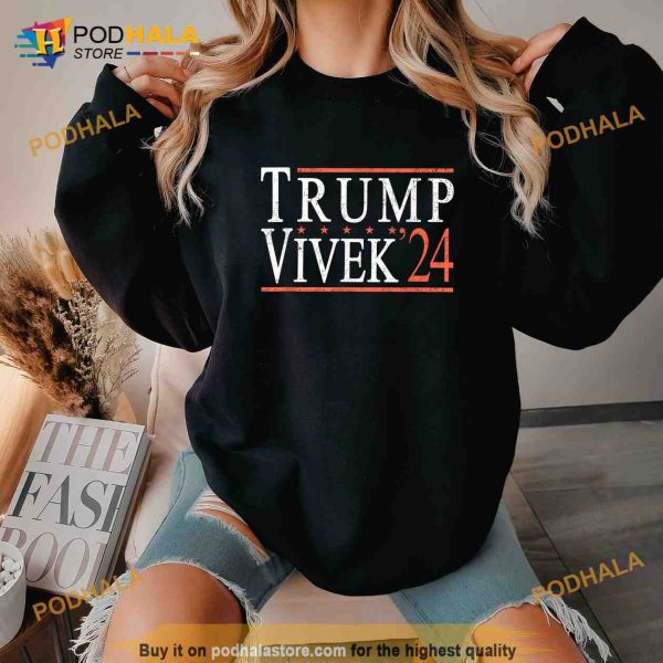 Donald Trump Vivek Ramaswamy 2024 President Republican Shirt