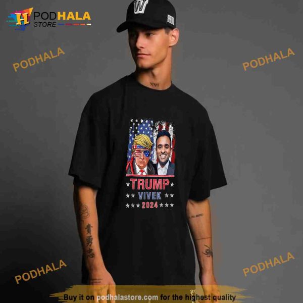 Donald Trump Vivek Ramaswamy Vote president 2024 Political Shirt