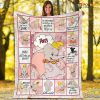 Dumbo Elephant Fleece Blanket, Dumbo Circus Bithday Gift For Kids Girls Boys