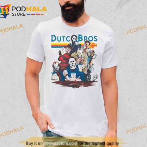 Dutch Bros Coffee Top Killers Halloween Shirt