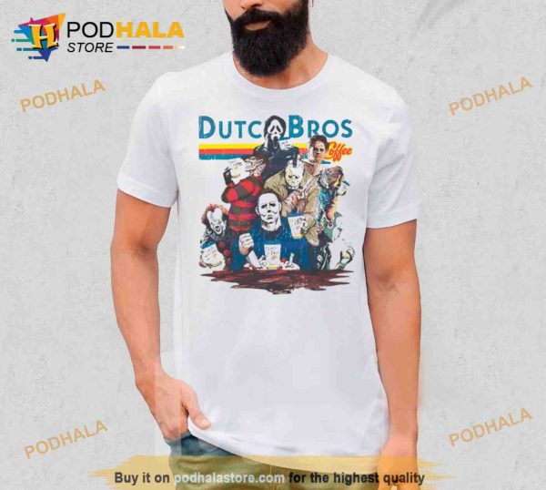 Dutch Bros Coffee Top Killers Halloween Shirt