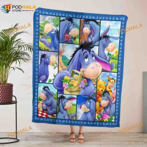 Eeyore Disney Fleece Blanket Gifts, Winnie The Pooh Soft Blanket, Housewarming Gift
