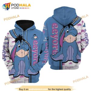 Eeyore Winnie The Pooh Disney Unisex Cartoon Graphic 3D Hoodie, Sweatshirt, Shirt