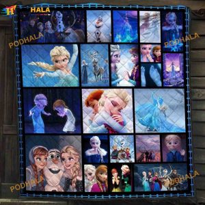Elsa Princess Fleece Blanket, Movie Character Lover Blanket
