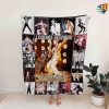 Elvis-Presley 1935-1977 Legends Never Die Fleece Blanket, Quilt
