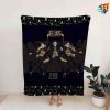 Elvis-Presley Concert King Of Rock n Roll Quilt, Elvis Blanket Gift For Fans