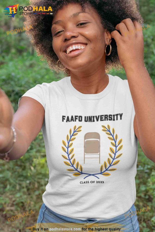 FAAFO University Meme Montgomery Alabama Brawl Shirt, Viral Folding Chair Tee