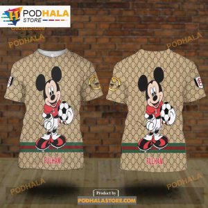 FULHAM x Gucci Mickey Trending Style Sweatshirt 3D Hoodie LIMITED EDITION 2