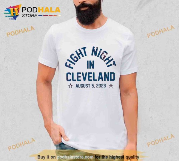 Fight Night In Cleveland 2023 Shirt