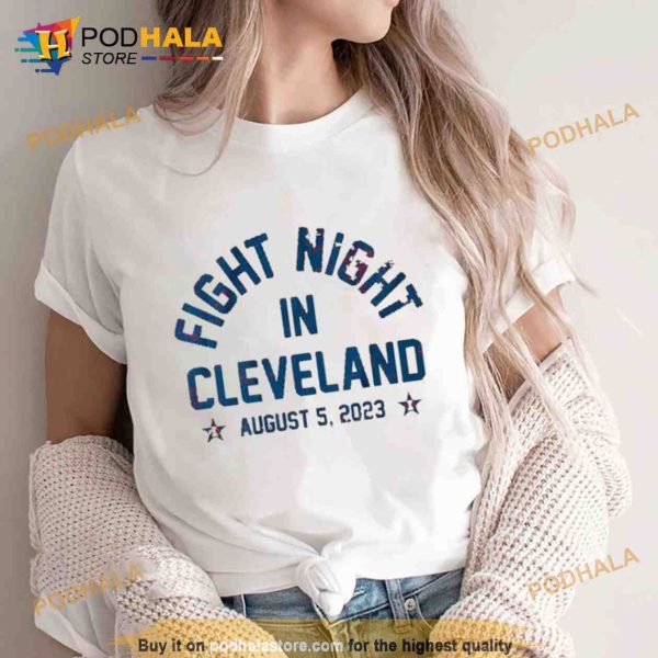 Fight Night In Cleveland 2023 Shirt