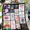 Flamingo Gift Fleece Blanket, Quilt, Wildlife Animals Lovers Quilt