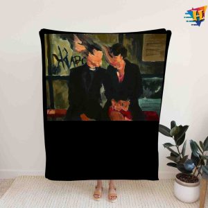 Flea-bag 'It'll Pass' Fleece Blanket, Flea-bag Quilt, Christmas Gifts