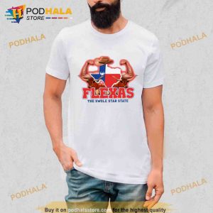 Flexas the Swole star state Trending Shirt 2