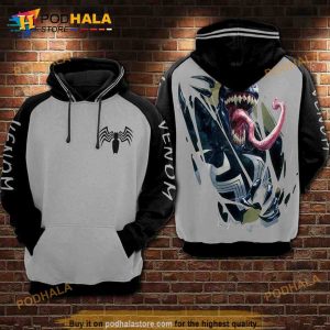 Dallas Cowboys Halloween & Venom Hoodie Pullover 3D Hooded