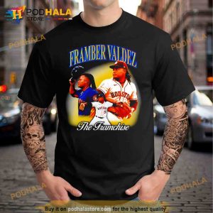 Framber Valdez the franchise photo design t-shirt, hoodie, sweater