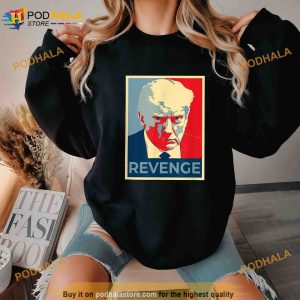 Free Donald Trump mug shot republican revenge MAGA 2024 Shirt, Political Gifts