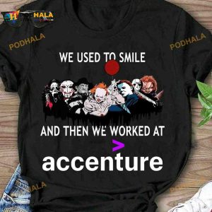 Friends Halloween Horror Accenture Company Shirt Hoodie