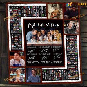 Friends Movie Character Sitcom Fleece Blanket, Quilt, Christmas Gifts