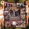 Friends TV Show Signature Actors Thank You Fleece Blanket, Quilt, Christmas Gifts