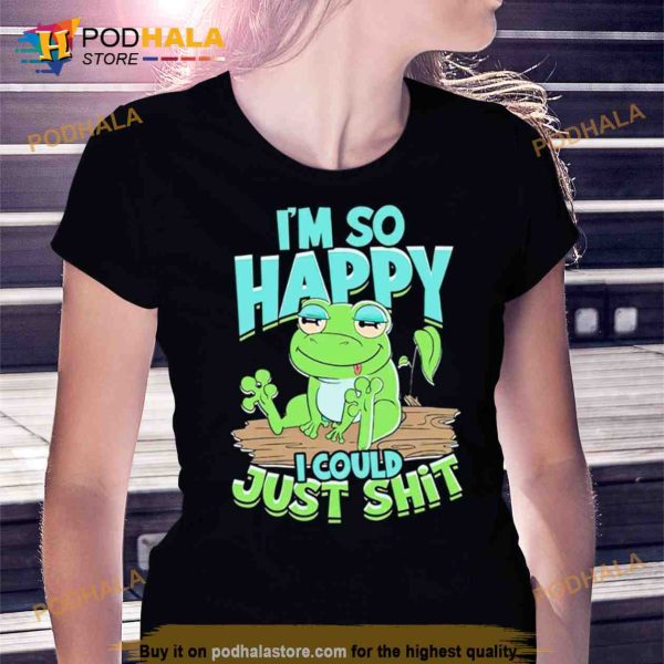 Frog I’m so happy i could just shit