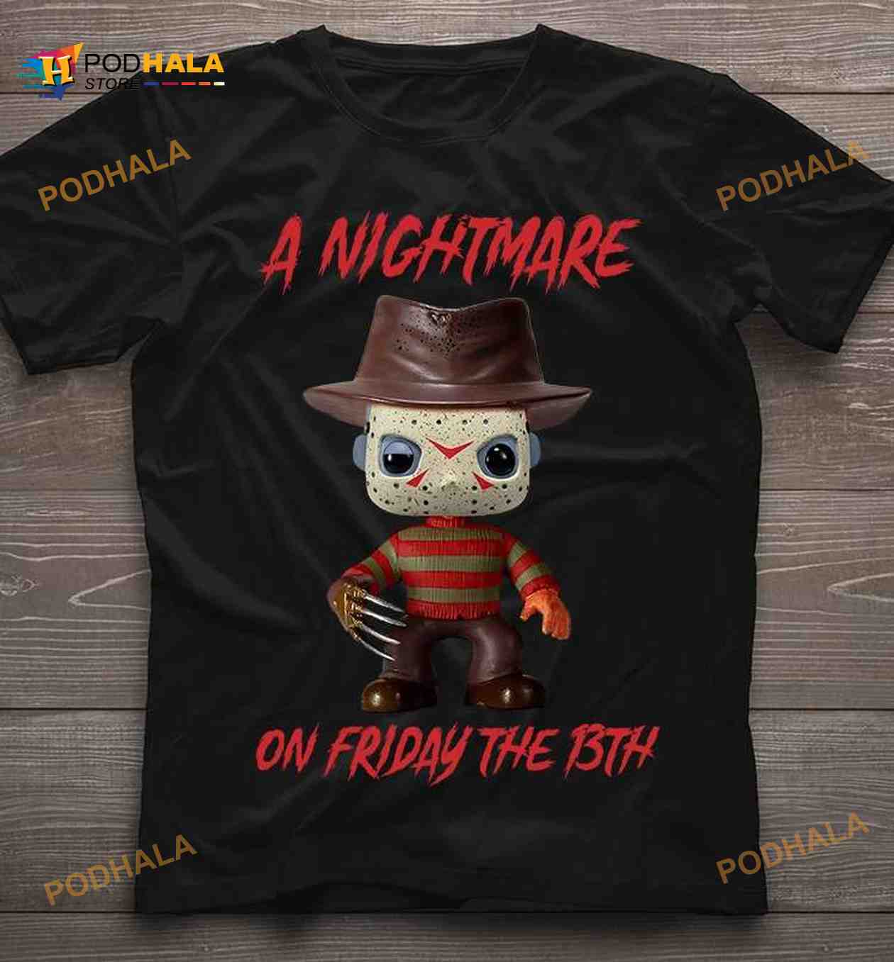 Funko Pop Horror Halloween Costume A Nightmare On Friday The 13th Shirt Hoodie Funko Pop Horror Halloween Costume A Nightmare On Friday The 13th Shirt Hoodie