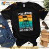 Funny F Around And Find Out Folding Chair Alabama Boat Brawl T-Shirt