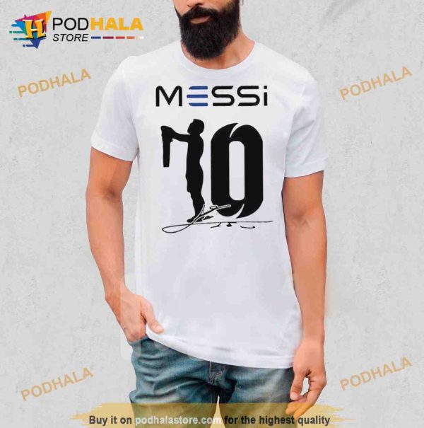 Goat Messi Number 10 Inter Miami Hawaiian Trending Shirt