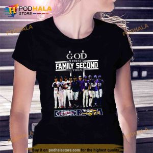 Official god First Family Second Then Minnesota Twins Baseball T