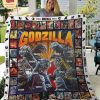 Godzilla All Version Monster Fleece Blanket, Quilt, Christmas Gifts