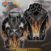 Gothic Gray 3D Hoodie Sweatshirt, Christmas Gift For Women Men