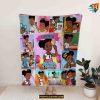 Gracie Corner Colorful Birthday Decor Fleece Blanket, Quilt, Christmas Gifts
