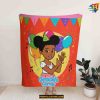 Gracies Corner Birthday Fleece Blanket, Quilt, Christmas Gifts For Girls Kids