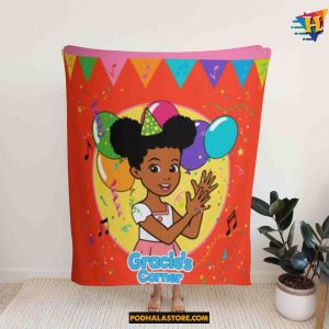 Gracies Corner Birthday Fleece Blanket, Quilt, Christmas Gifts For Girls Kids