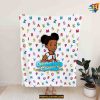 Gracies Corner Decor Quilt Fleece Blanket, Gracies Corner Birthday Gift