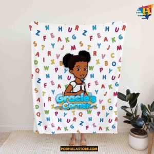Gracies Corner Decor Quilt Fleece Blanket, Gracies Corner Birthday Gift