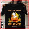 Great Pumpkin Believer Snoopy And Pumpkin Halloween Shirt Hoodie