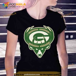 Green Bay Packers And Milwaukee Bucks Logo Trending Shirt 2