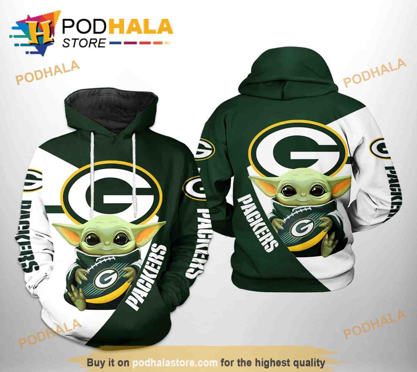 Green Bay Packers NFL 3D Hoodie Impressive Gift For Fans