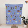 Grinkmas For Her Fleece Blanket, Grinch Quilt, Christmas Gifts
