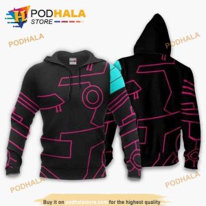 Gurren Lagann Anti Spiral Anime Manga 3D Hoodie, Christmas Gifts
