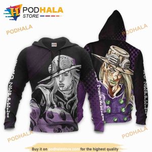 Gyro Zeppeli Jojos Bizarre Adventure Anime Manga 3D Hoodie, Christmas Gifts