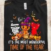 Halloween Cat Costume It's The Most Wonderful Time Of The Year Shirt Hoodie