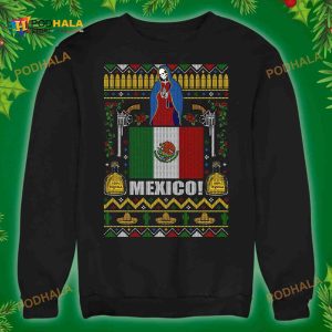 Halloween Devil Skull Bottle Of Tequila Mexico Flag Shirt Hoodie