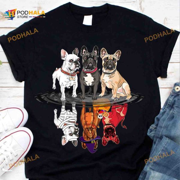 Halloween Frenchie Costume Holiday Frenchie Dog Lover Shirt Hoodie