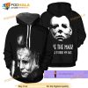 Halloween Gift Michael Myers 3D Hoodie, Like The Mask Myers Because It Hides My Face