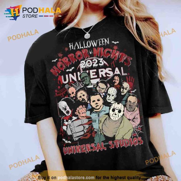 Halloween Horror Nights Universal Studios Shirt, Halloween Gifts Ideas